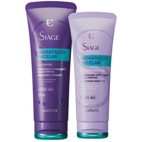 SIAGE KIT HIDR MICELAR SH 250+COND 200ML