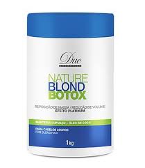 DUE COSMETICOS BOTOX NATURE BLOND ORGANICO 1KG
