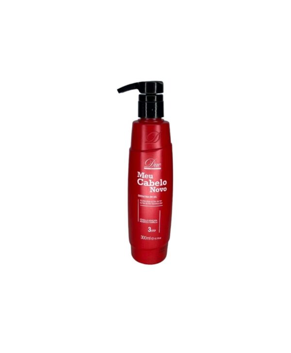 DUE COSMETICOS MEU CABELO NOVO 3 QUERATINA EM GEL 300ML