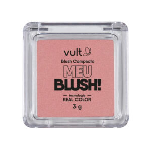 VULT BLUSH COMPACTO ROSA PEROLADO 3G