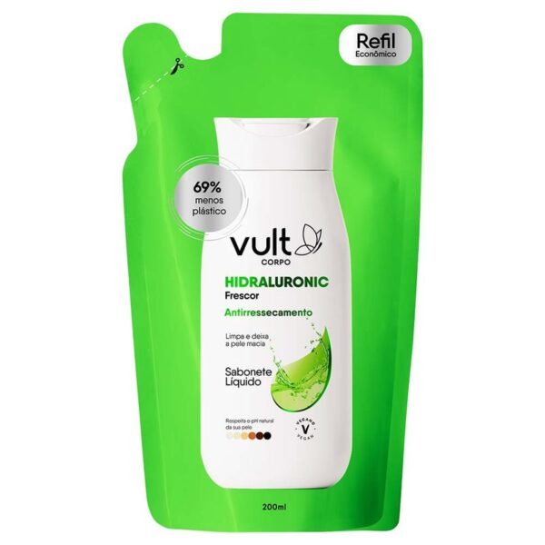 VULT CORPO REFIL SAB LIQ FRESCOR 200ML
