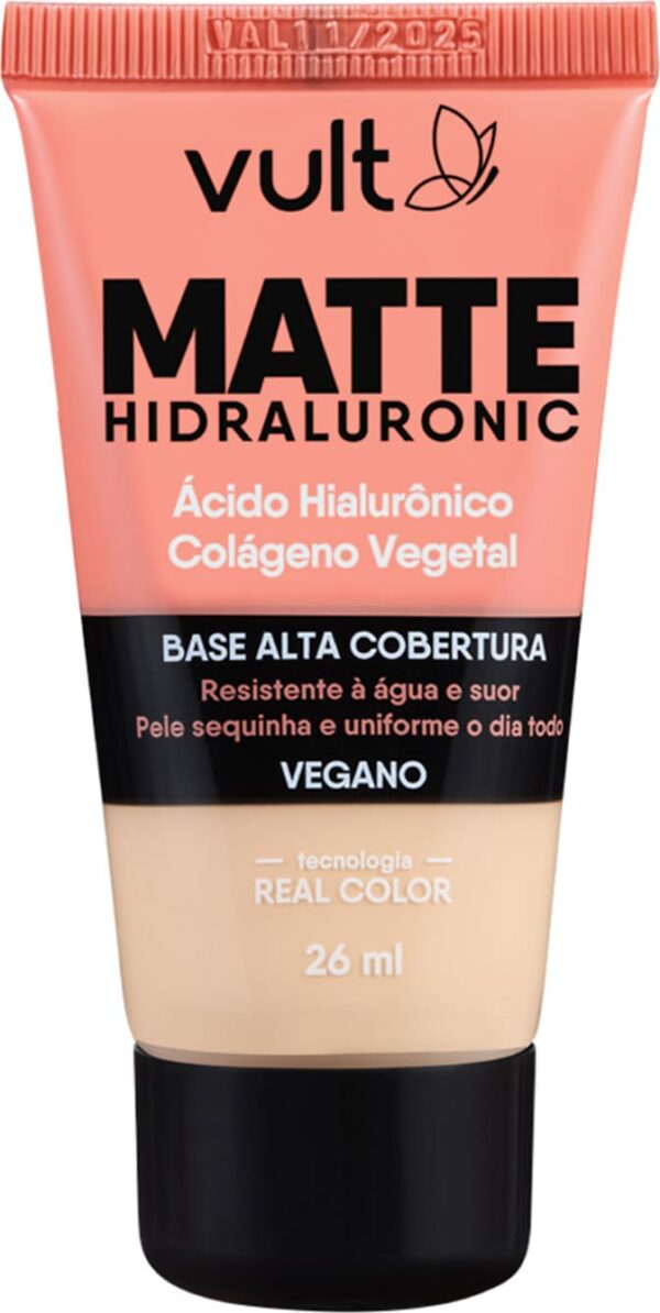 VULT BASE MATTE HIDRALURONIC V100 26ML