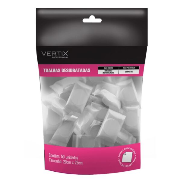 3279 VERTIX TOALHA DESIDRATADA 50PCS